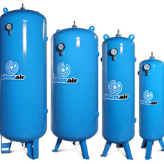 Air compressor storage and dryers