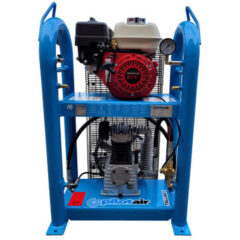 Truck-mounted air compressor