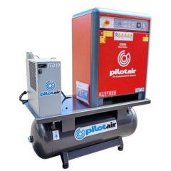 Industrial noise reduction air compressors