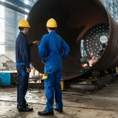 Rotary screw air compressors for industrial manufacturing